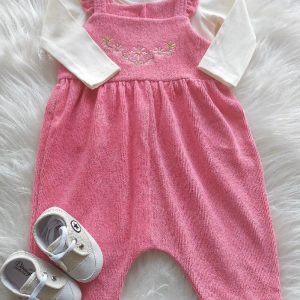 JARDINEIRA COM BLUSA ML