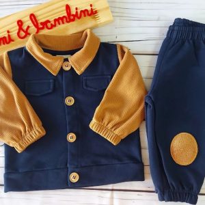 CONJUNTO CASACO E CALCA