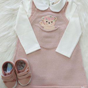 CONJUNTO BODY E SALOPETE