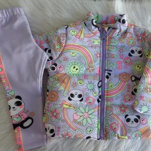 CONJUNTO JAQUETA PUFFER E LEGGING KUKIE