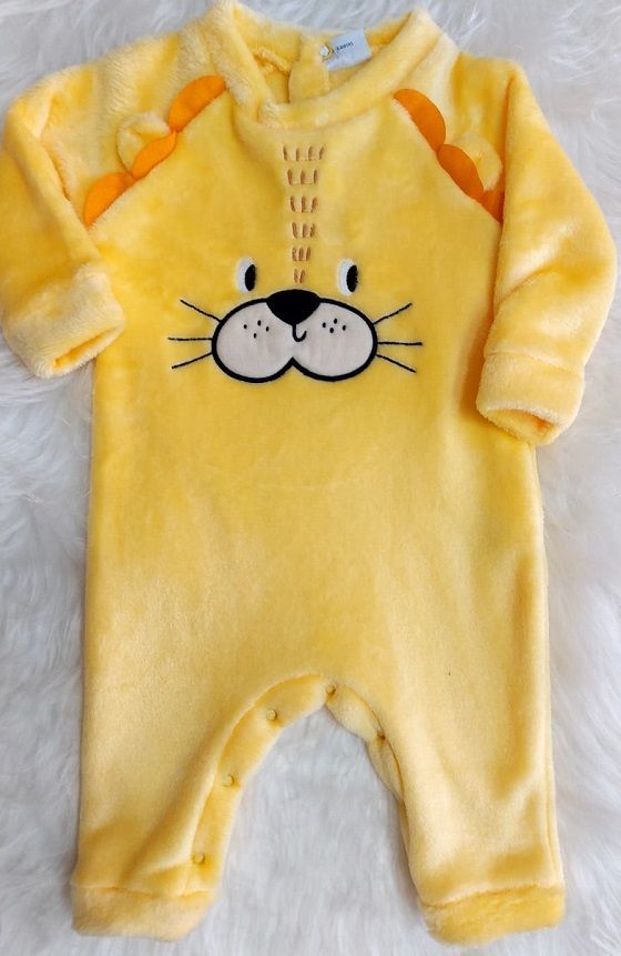 MACACAO MANGA LONGA EM PLUSH FAKINI