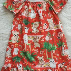 VESTIDO MANGA CIGANA PIQUENIQUE KUKIE