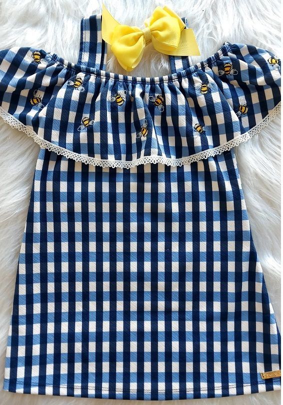 VESTIDO ALCA COM BABADO BIKA