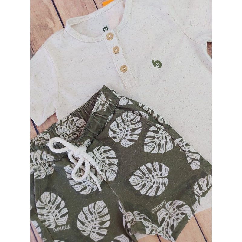 BAKULELE CONJUNTO BATA C/PEITILHO/BERMUDA