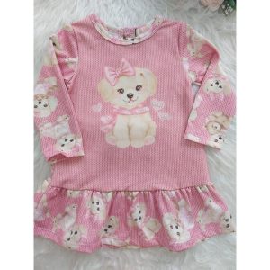 79802 P-GG KUKIE VESTIDO ML DOG C/LACO G
