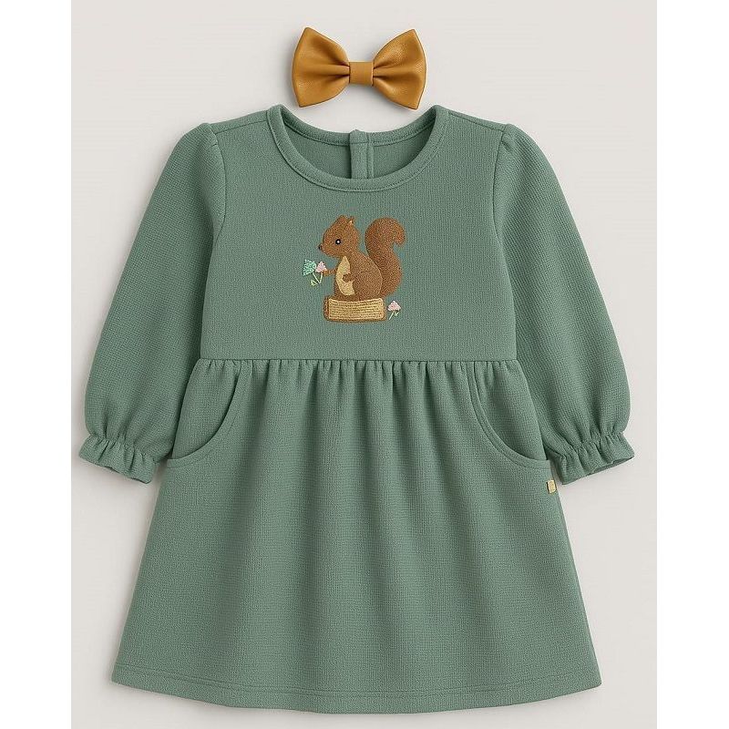 N6892 1-4 NINI BAMBINI VESTIDO ML ESQUILO  1