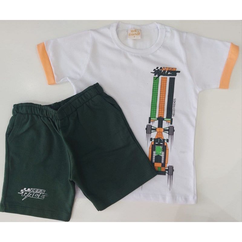 36091 4-10 LANFEL CJ CAMISETA MC LETS RACE/BERM MOL 8