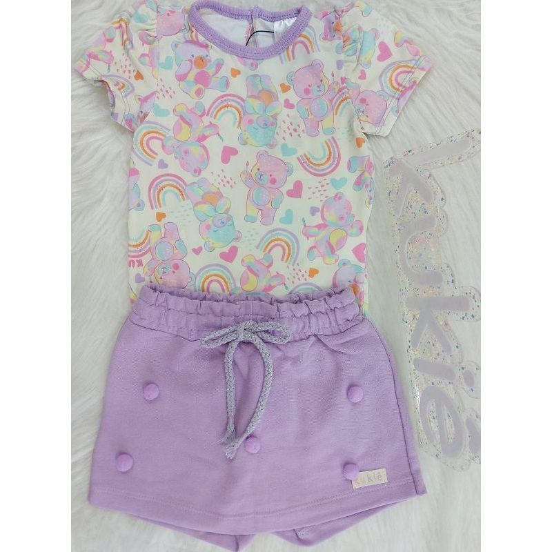 85728 1-3 KUKIE CJ BODY URSOS CARINHOSOS/SHORT SAIA