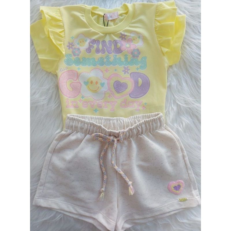 83229 1-6 KUKIE CJ BLUSA EVERY DAY/SHORTS MOLET 4